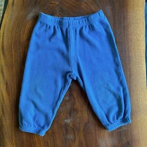 Blue Cotton Toddler Pants- bundle me! 12 months